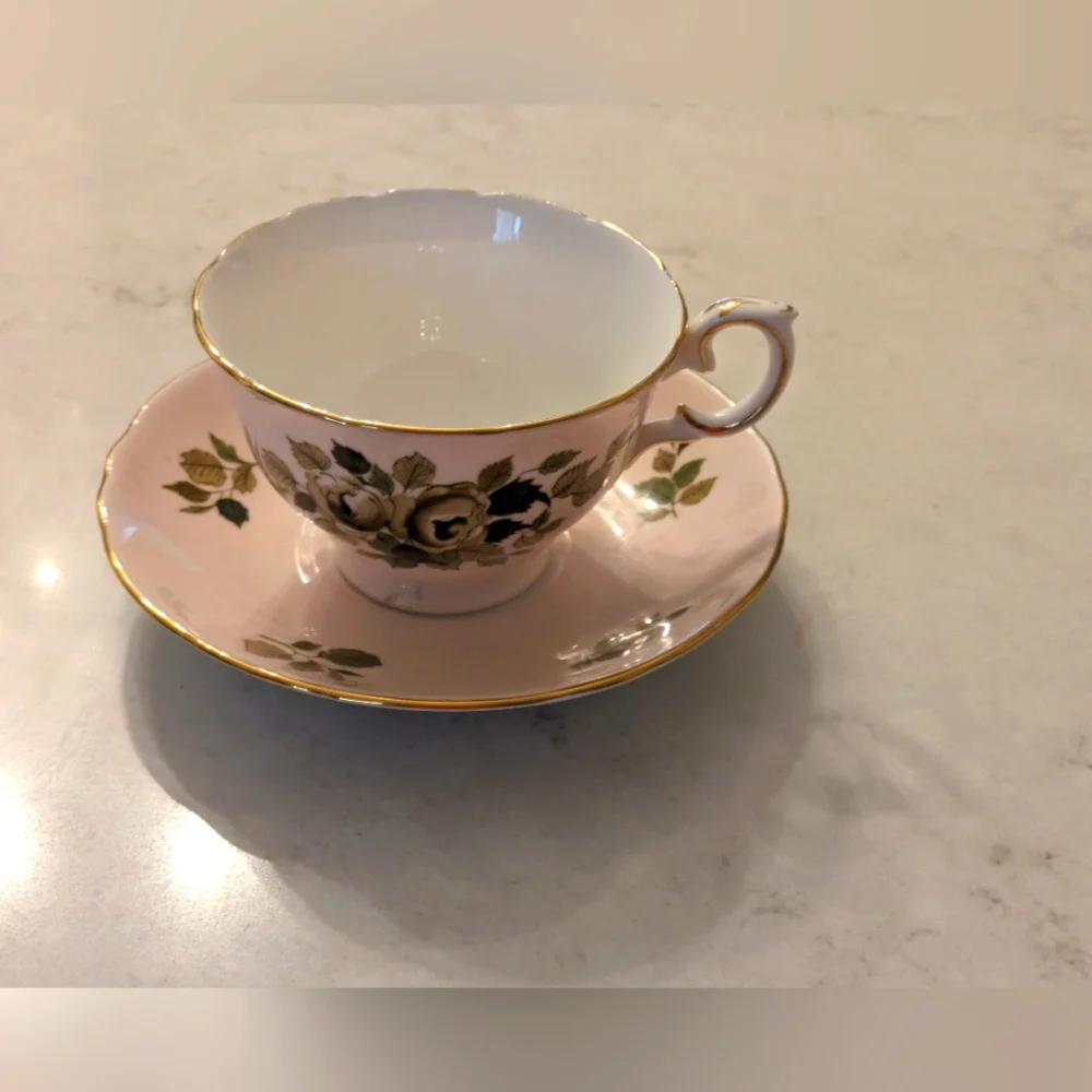 Porcelain Tea Cup and Saucer Set